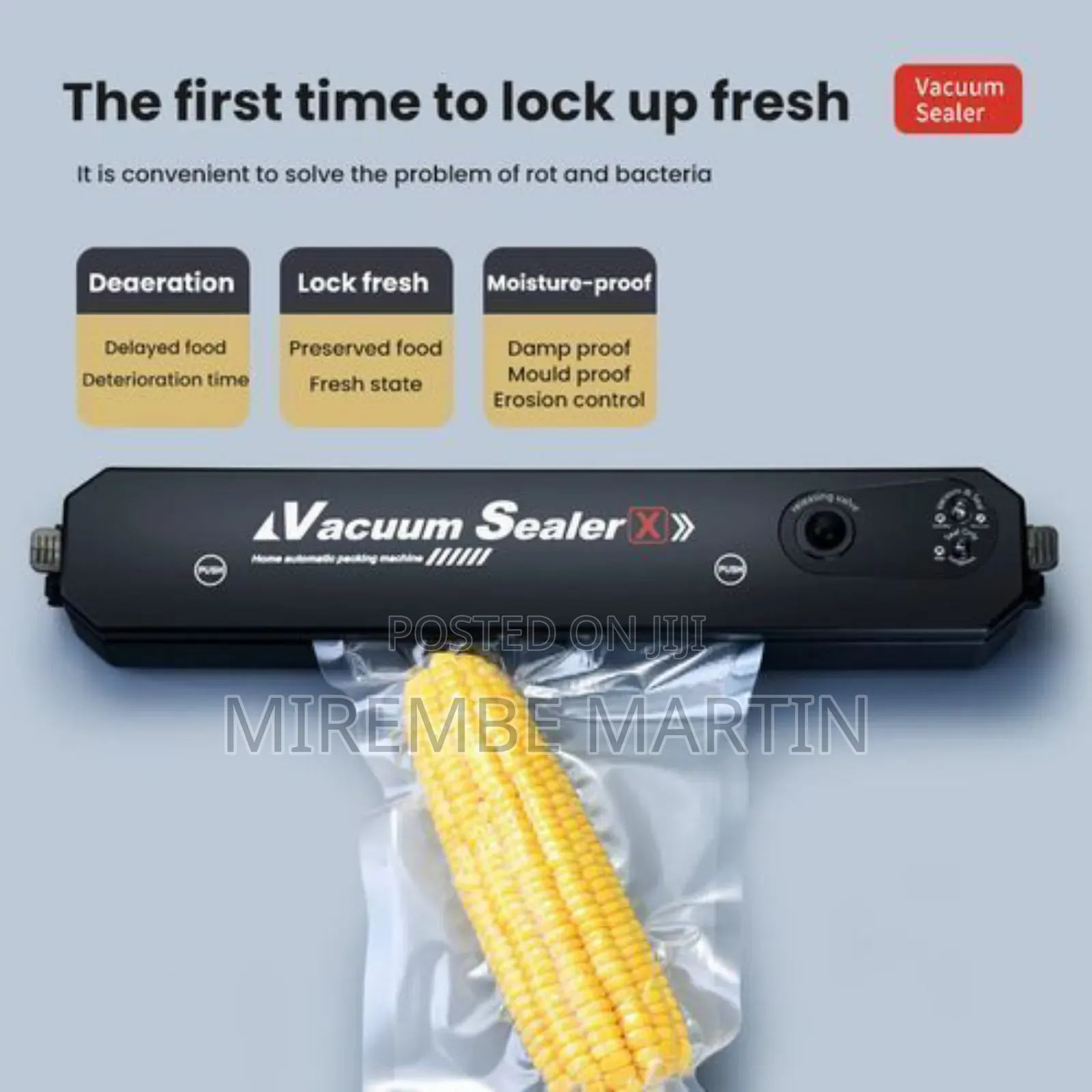 Vacuum Sealing Machine Automatic Sealing System + 10 Bags