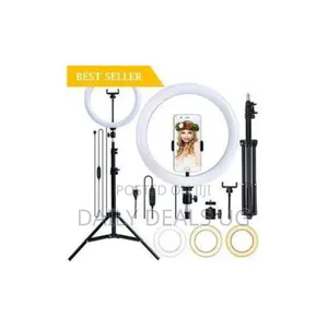14 Inches Led Ringlight With Stand and Phone/Camera Holder
