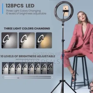 Selfie Ring Light + Tripod Stand + Phone Holder