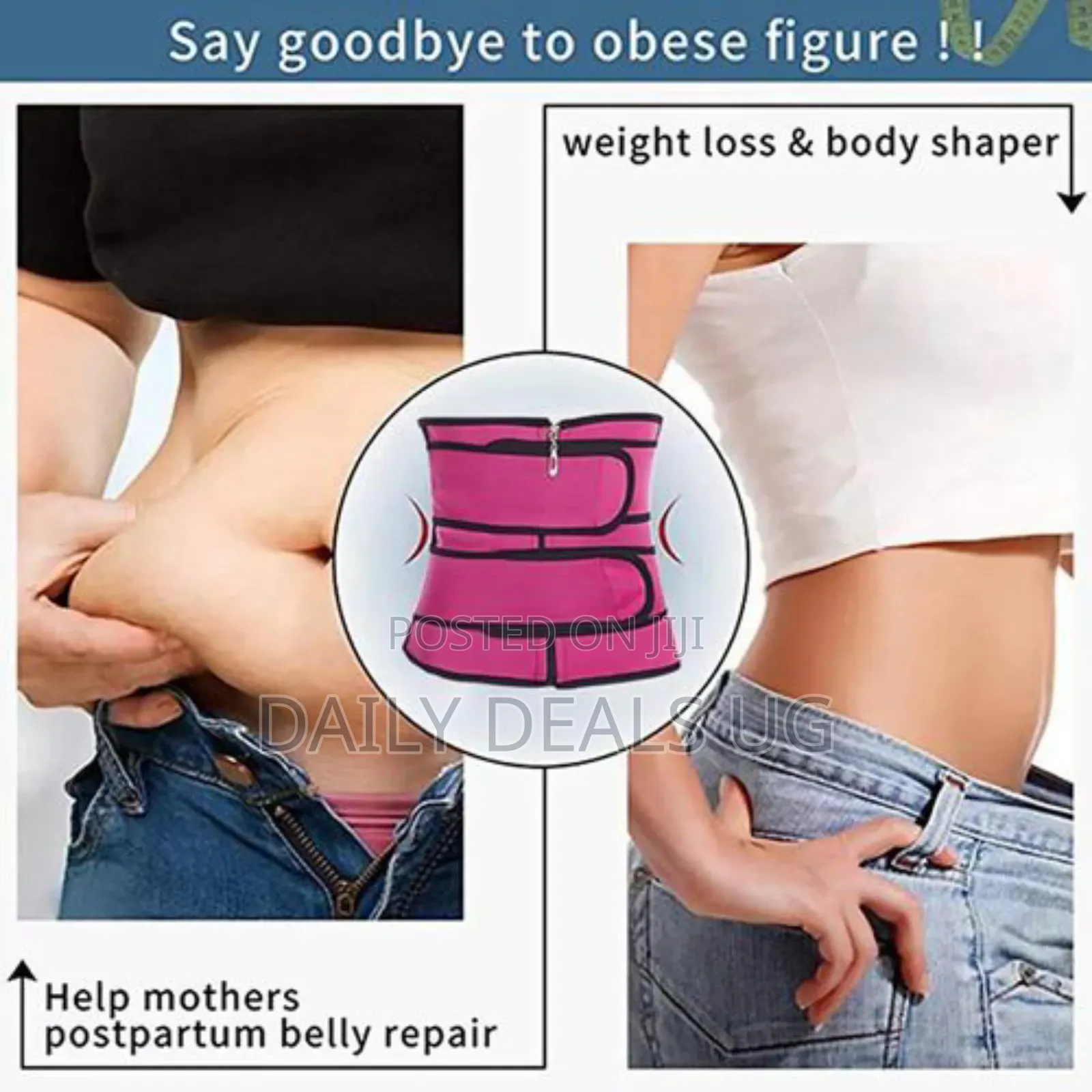 Tummy Waist Control Trainer Corset Trimmer Body Shaper Belt