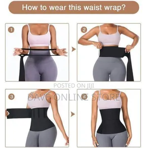 Women's Body Shaper Waist Trainer Tummy Wrap Slimming Belt