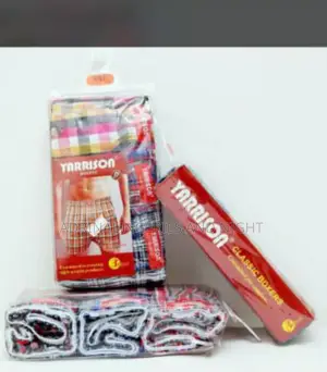 A Pack of 3 Checked Boxers
