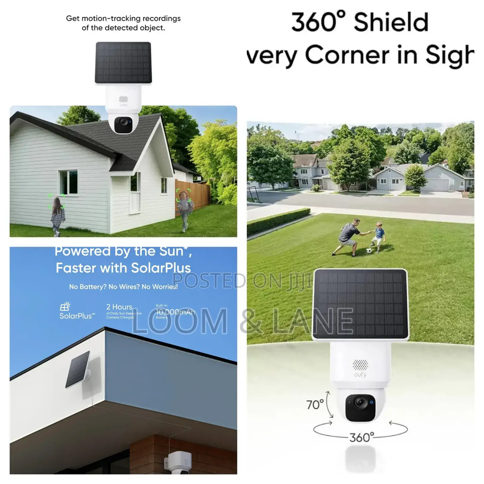 Security Cameras Wireless Outdoor Solar Camera