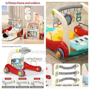2 in 1 Baby Gym With Walker