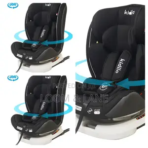 Kidilo 360 Rotating Baby Car With Isofix