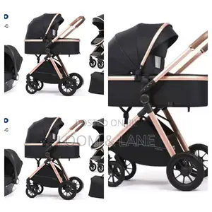Bassinet and Basket Stroller Foldable Pram Stroller