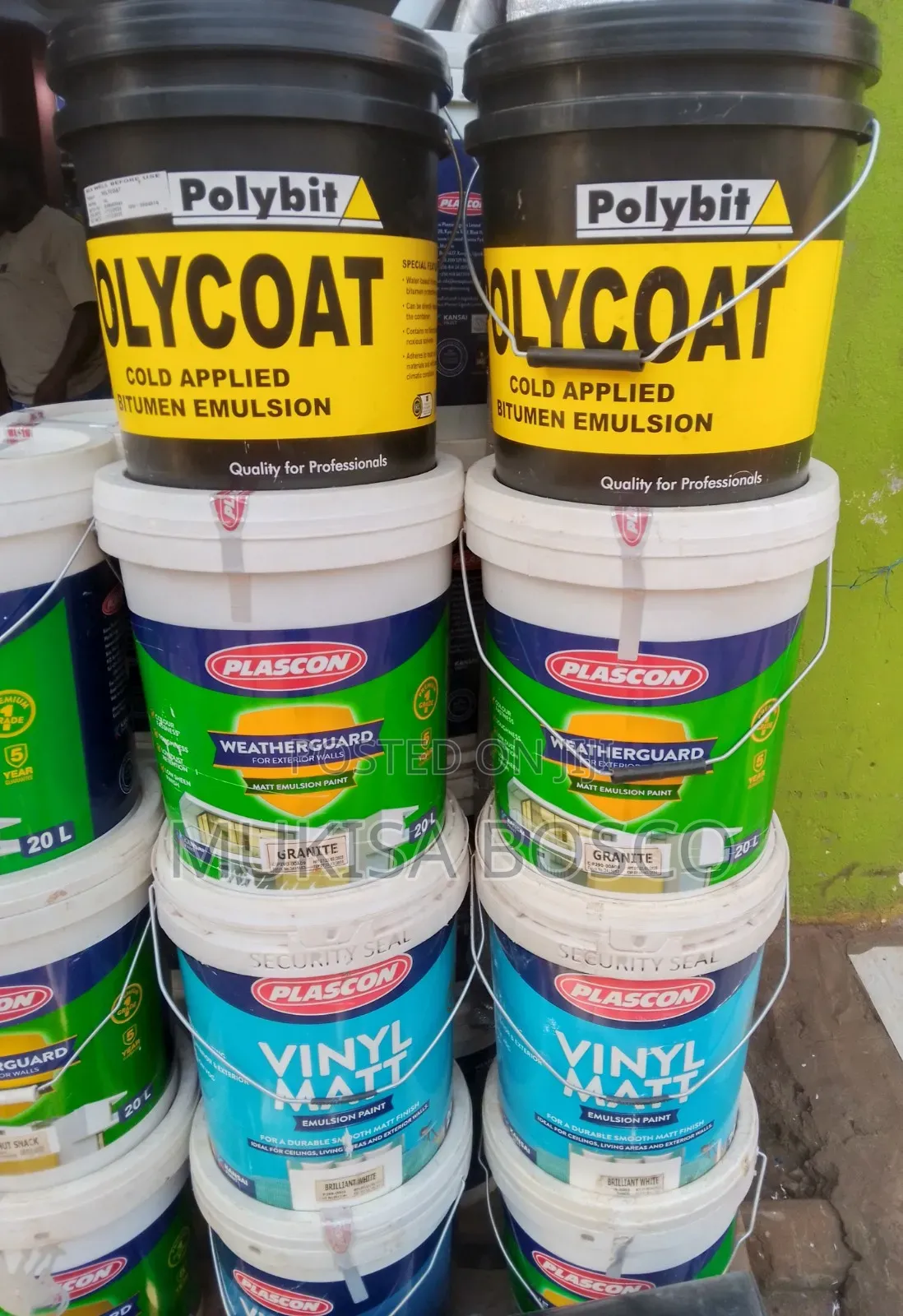 Global Plascon Color Paint.