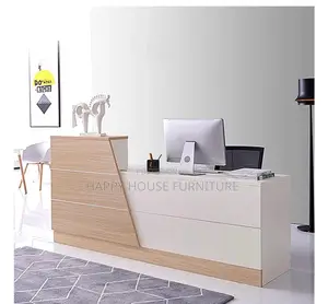 Reception Desk (White Angel)