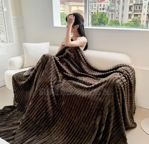 Simple Velvet Throw Blanket