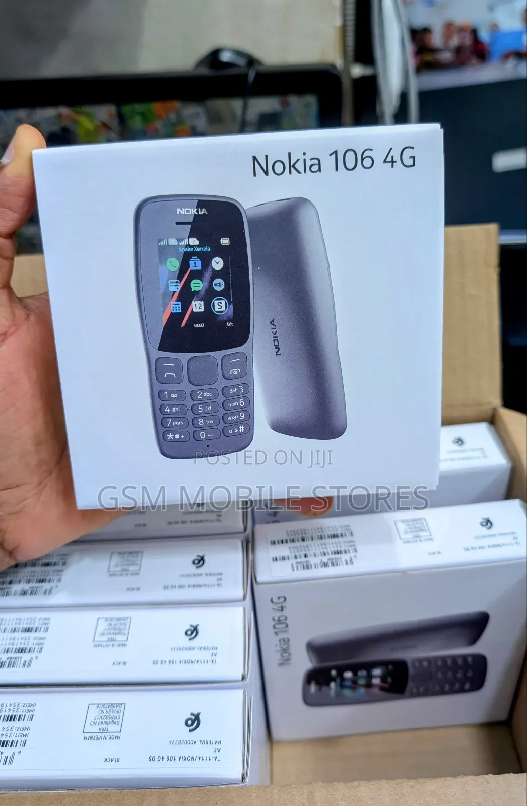 New Nokia 106 Black