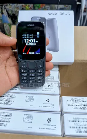 New Nokia 106 Black