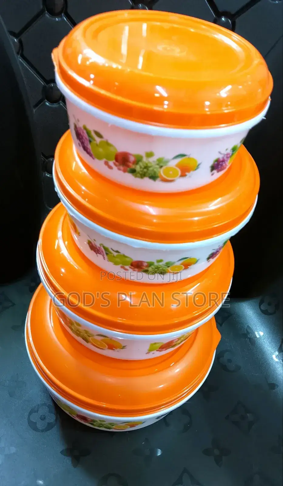 Plastic Food Containers Set