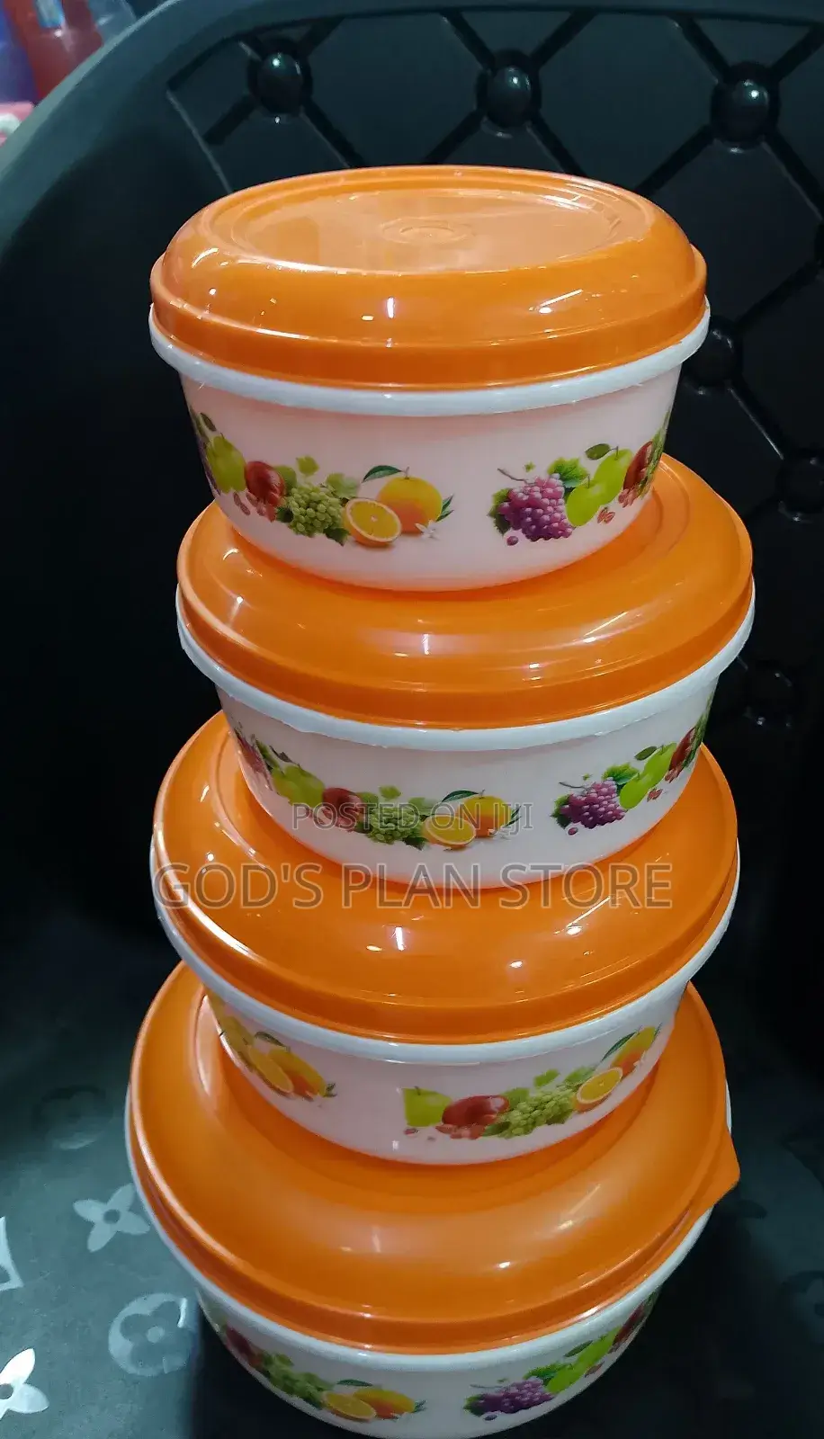 Plastic Food Containers Set