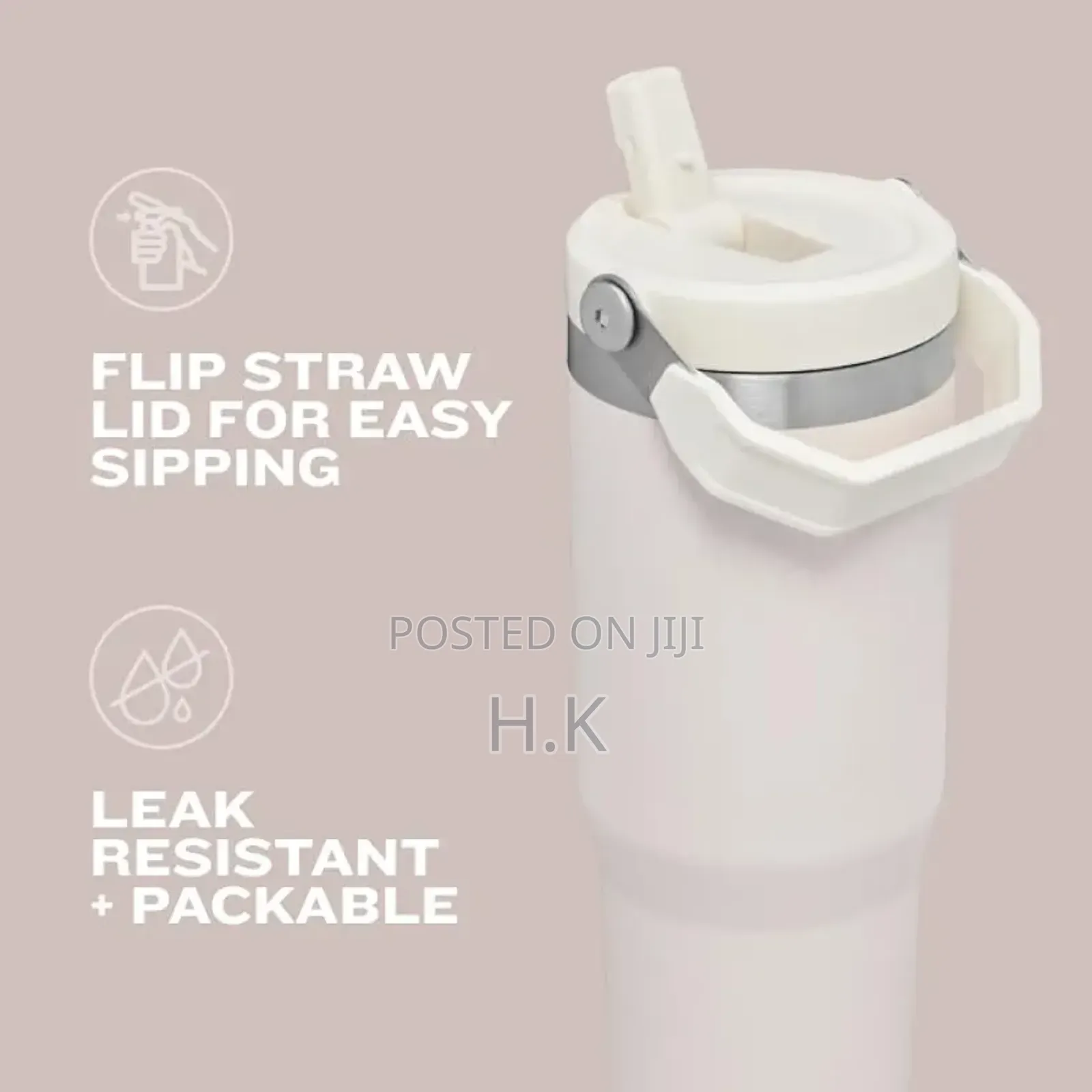 Stanley Iceflow Flip Straw Tumbler.