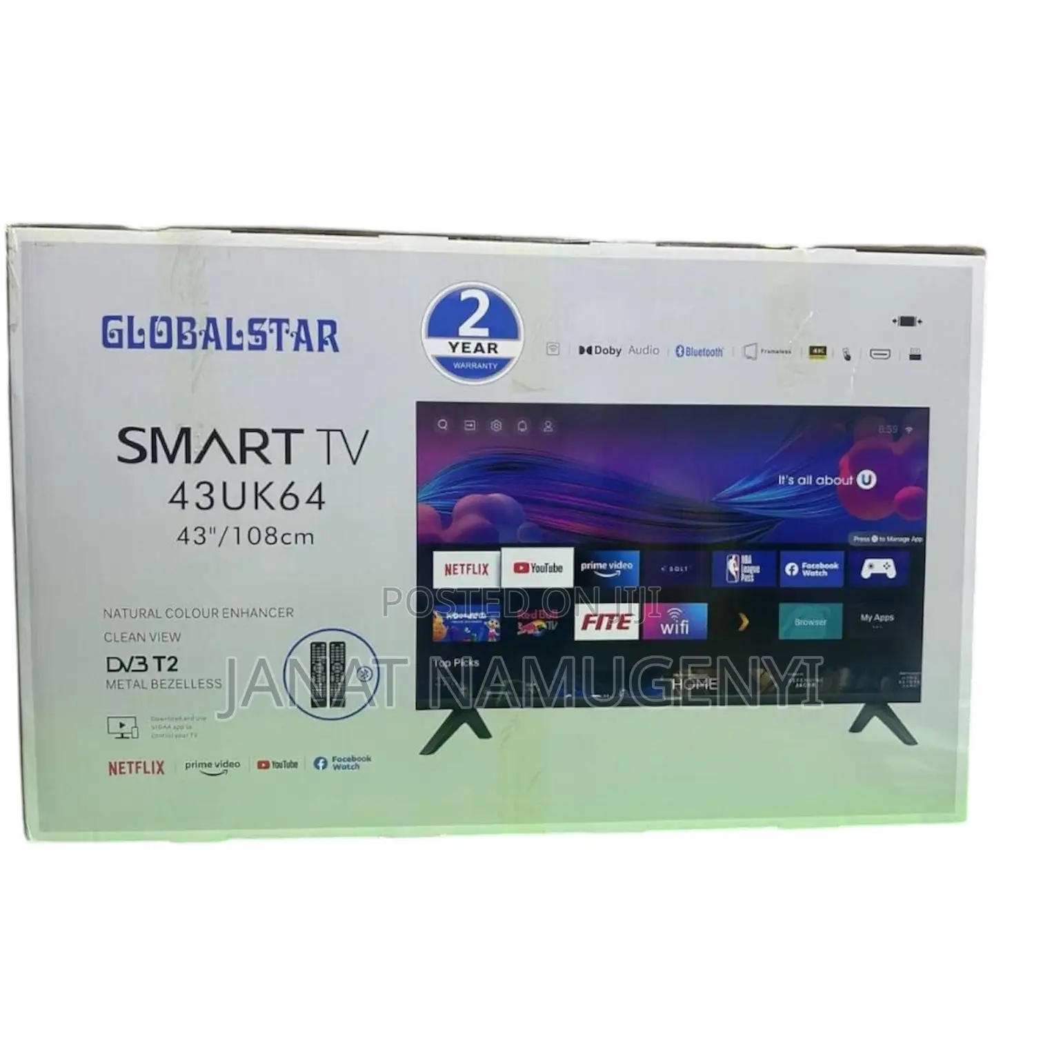 43 Inches Globalstar Smart