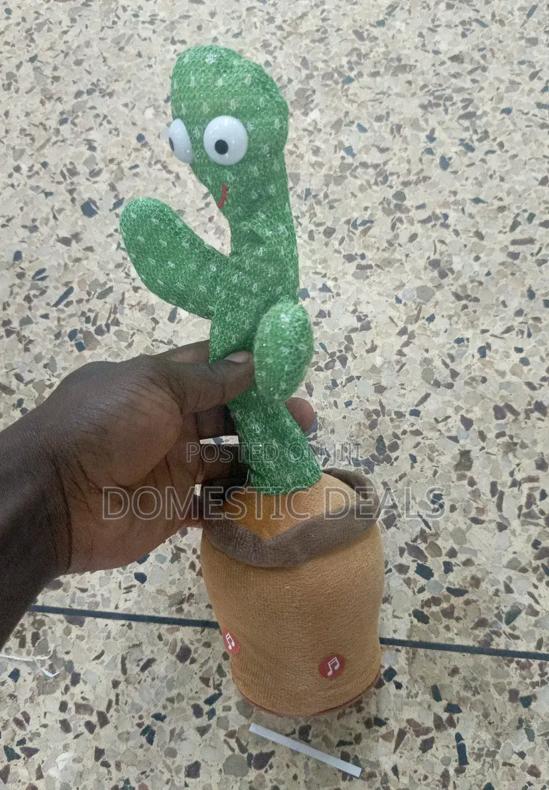 Toy Style Electronic Dance Cactus Toy