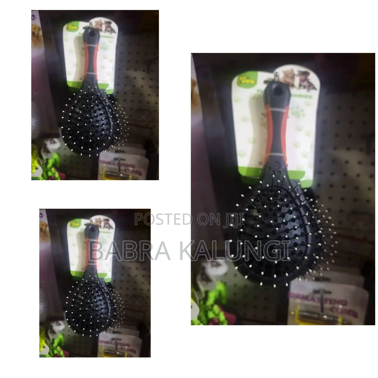 Nunbell Double-Sided Pet Grooming Brush