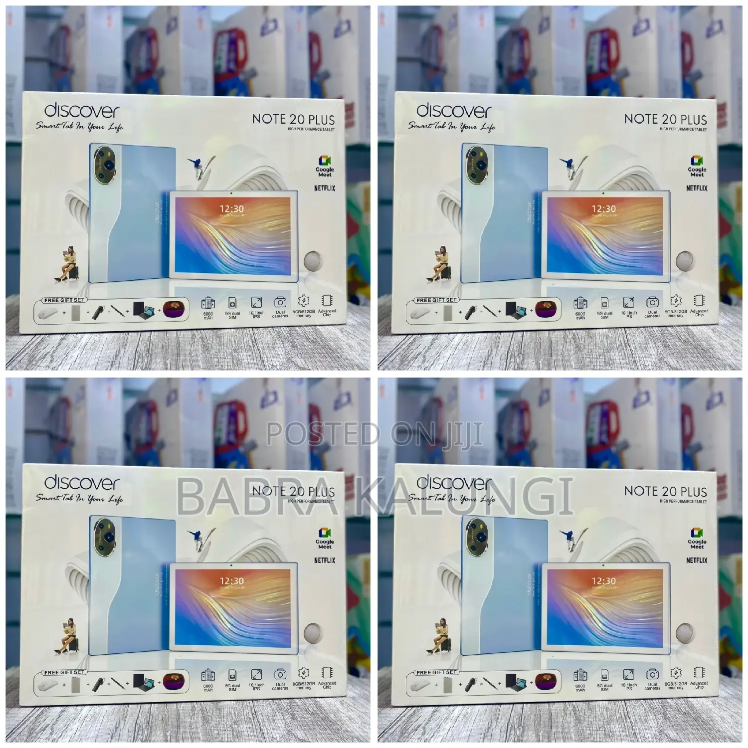 New Discover Note 20 Plus 512 GB Blue