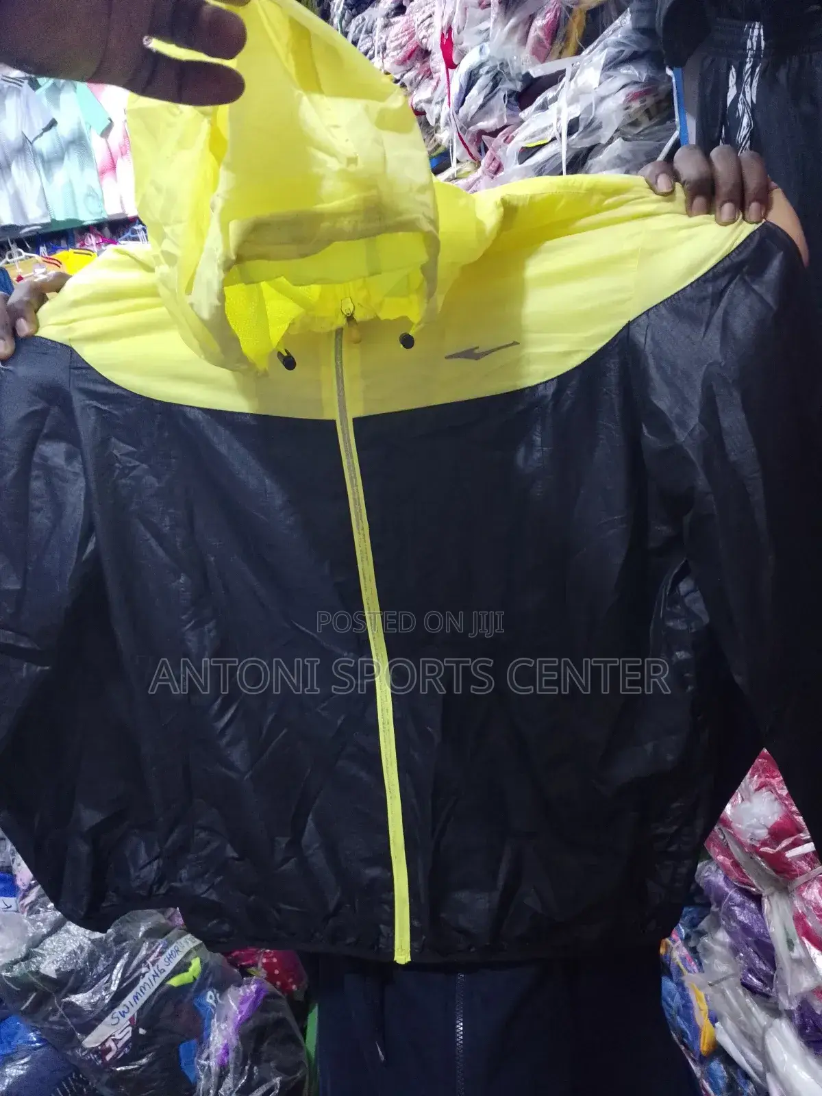 Gym Jacket Lemon Green Color