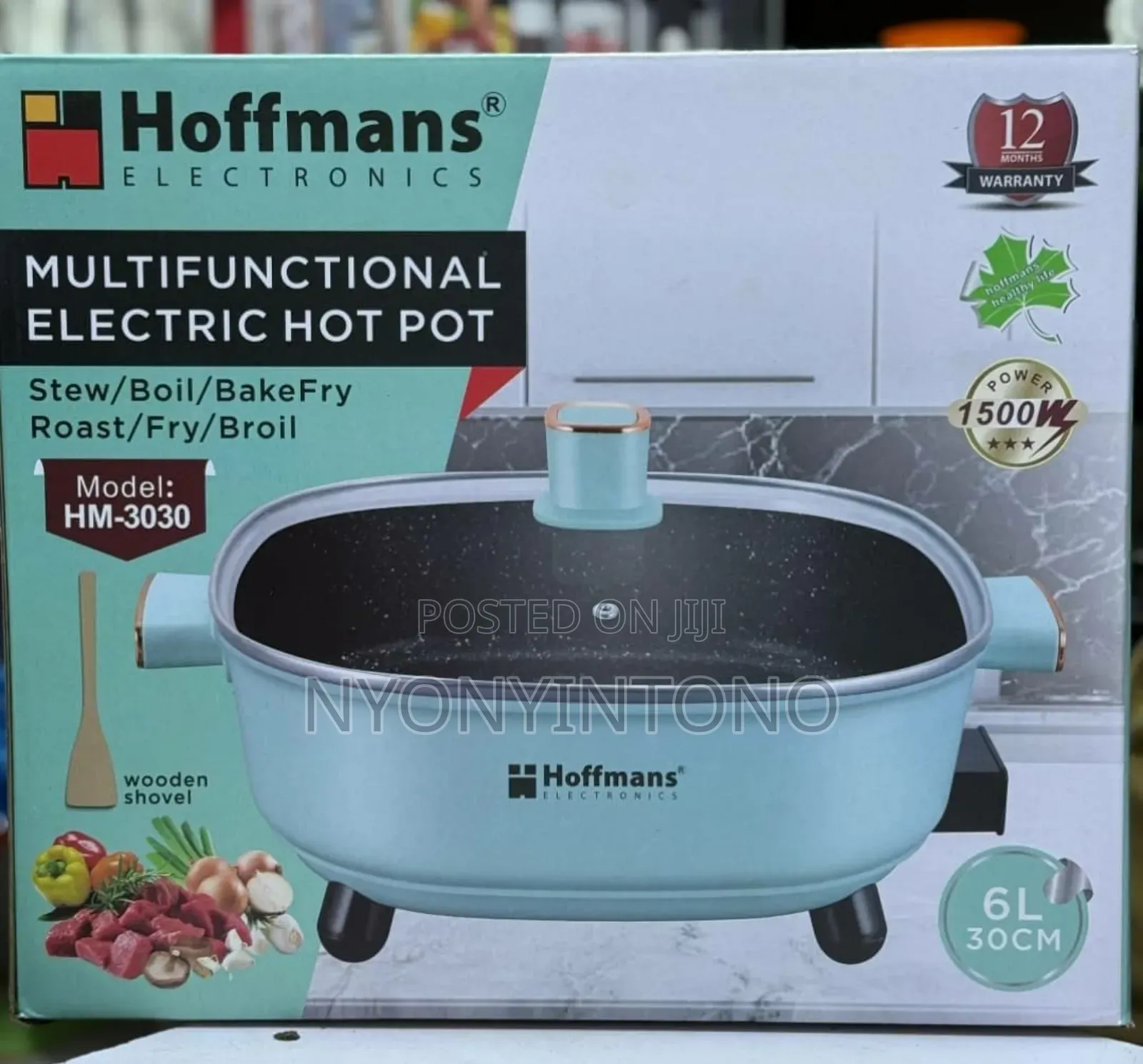 Hoffmans Electric Hot Pot Cooks Everything