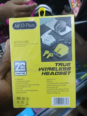 Air 13 Plus True Wireless Headsets - 20 HRS Backup Time