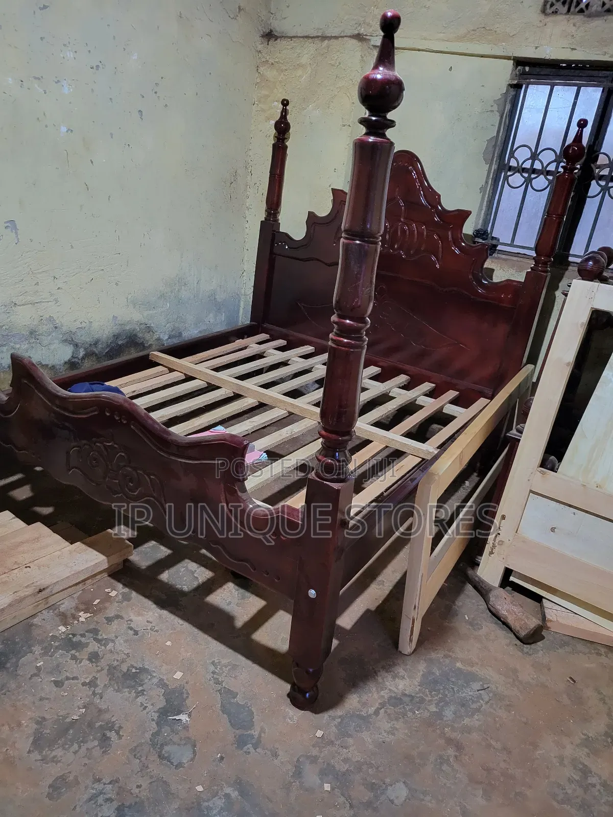 Solid Wooden Bed