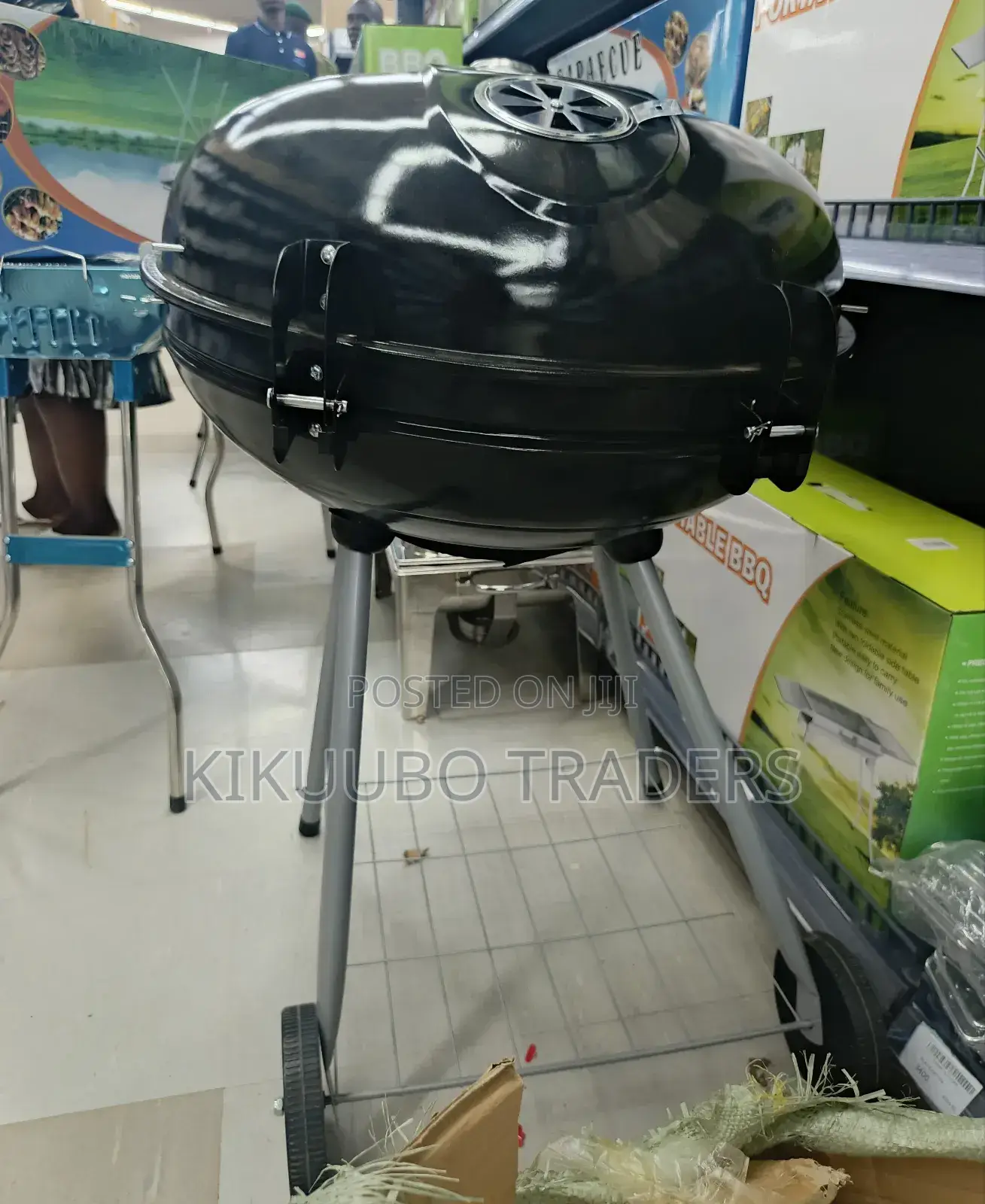 Round Outdoor BBQ Grill
