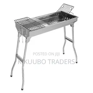 Portable Folding Stainless Steel Charcoal Bbq Grill Smoker