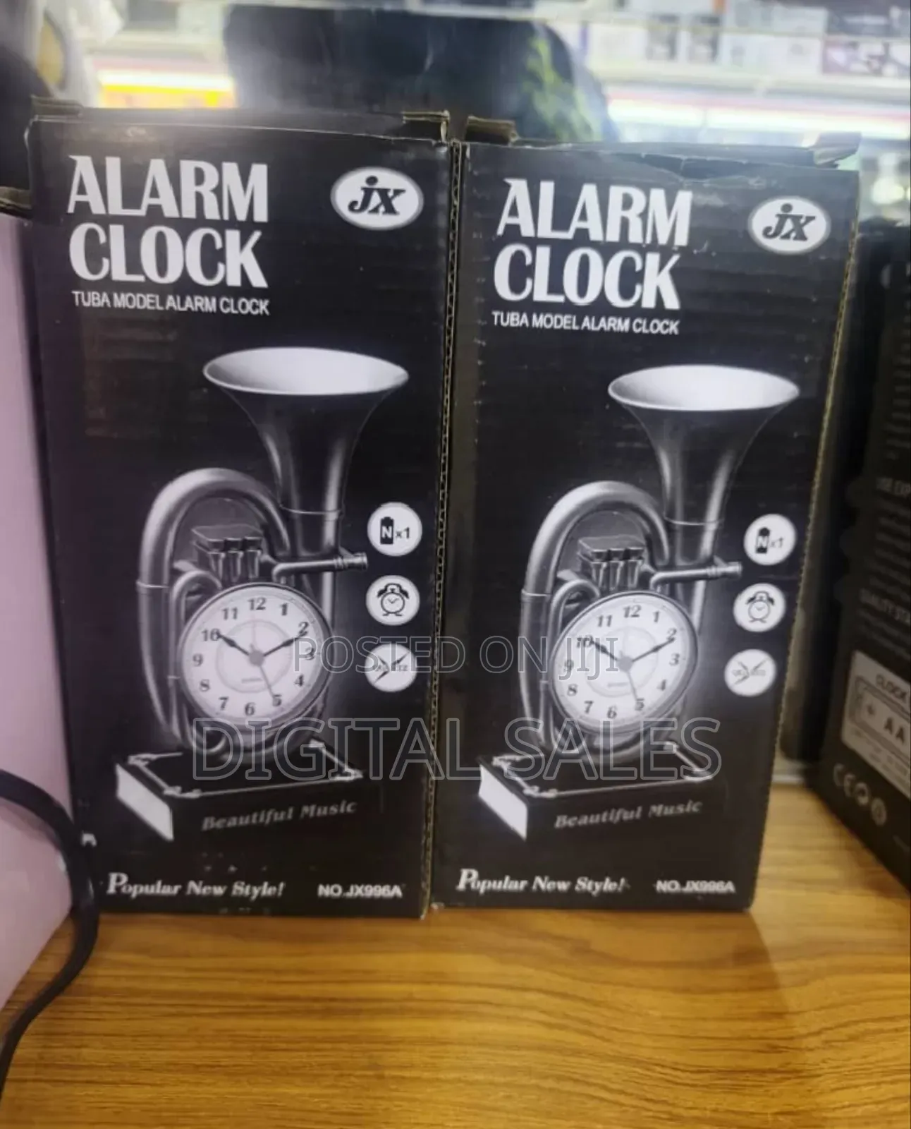 Tube Clock Alarm