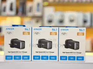 Anker 735 Charger Gan Prime 65w Adapter / Charger, 3 Ports