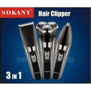 Sokany 3 in 1 Hair Clipper, Shaver, N Nose Trimmer