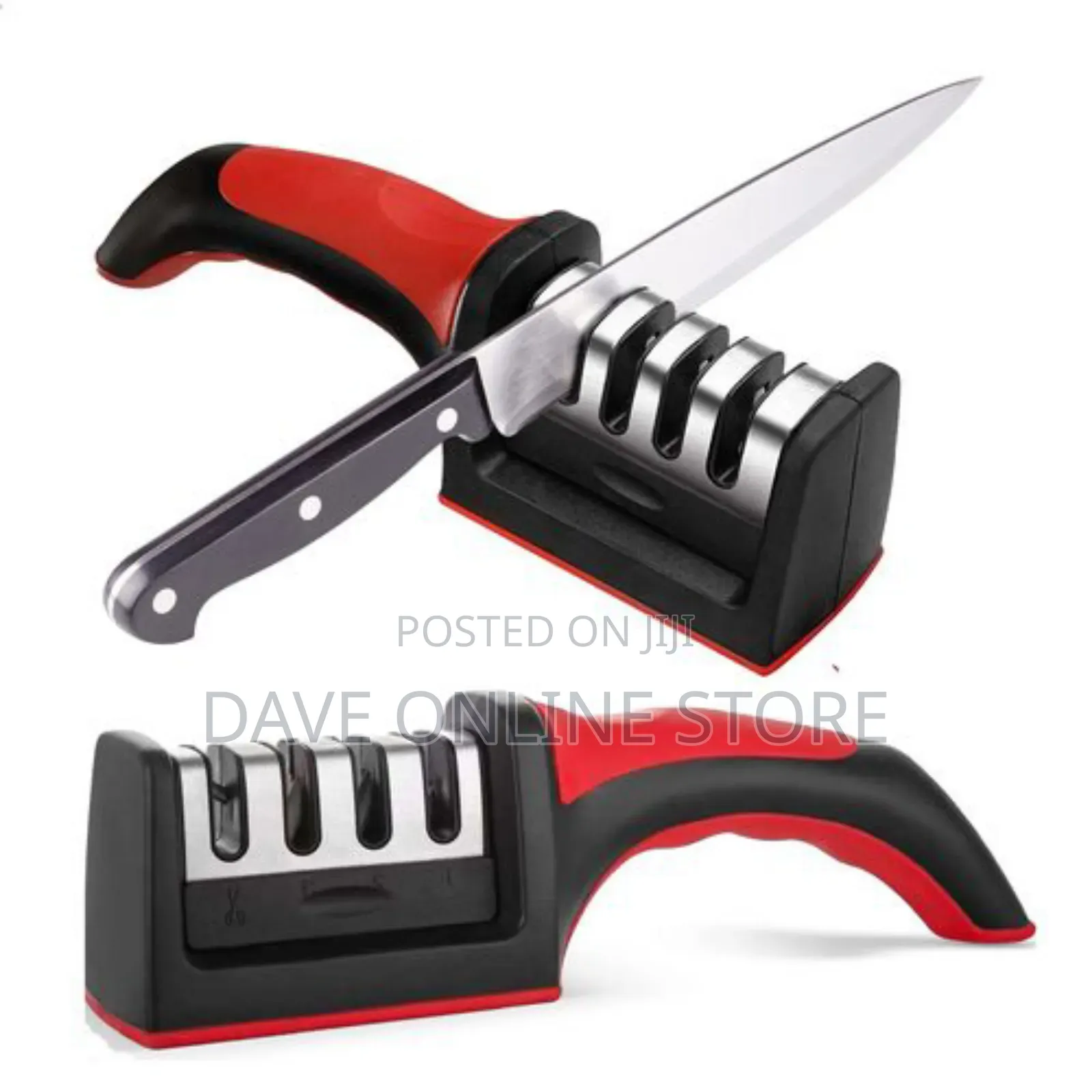 Knives Sharpeners for Kitchen 4 Stage Sharpening Slots Tool