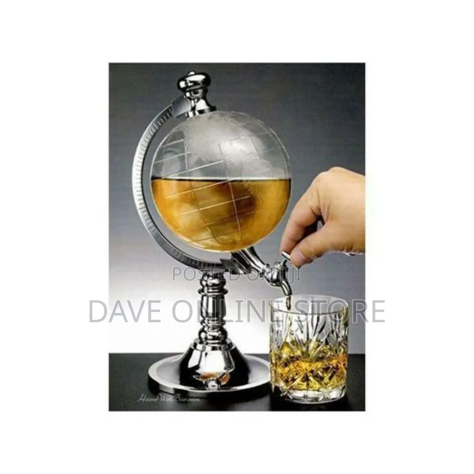 Globe Shaped Beverage Liquor-Wine Dispenser