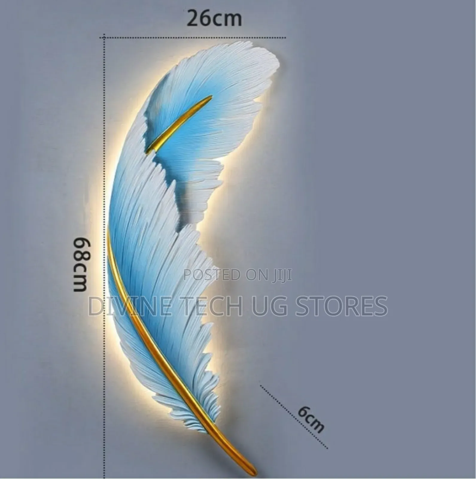 Angel Feather Light, 2 Pieces Feather Wall Lights - A Pair