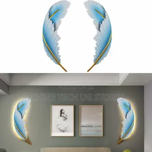 Angel Feather Light, 2 Pieces Feather Wall Lights - A Pair