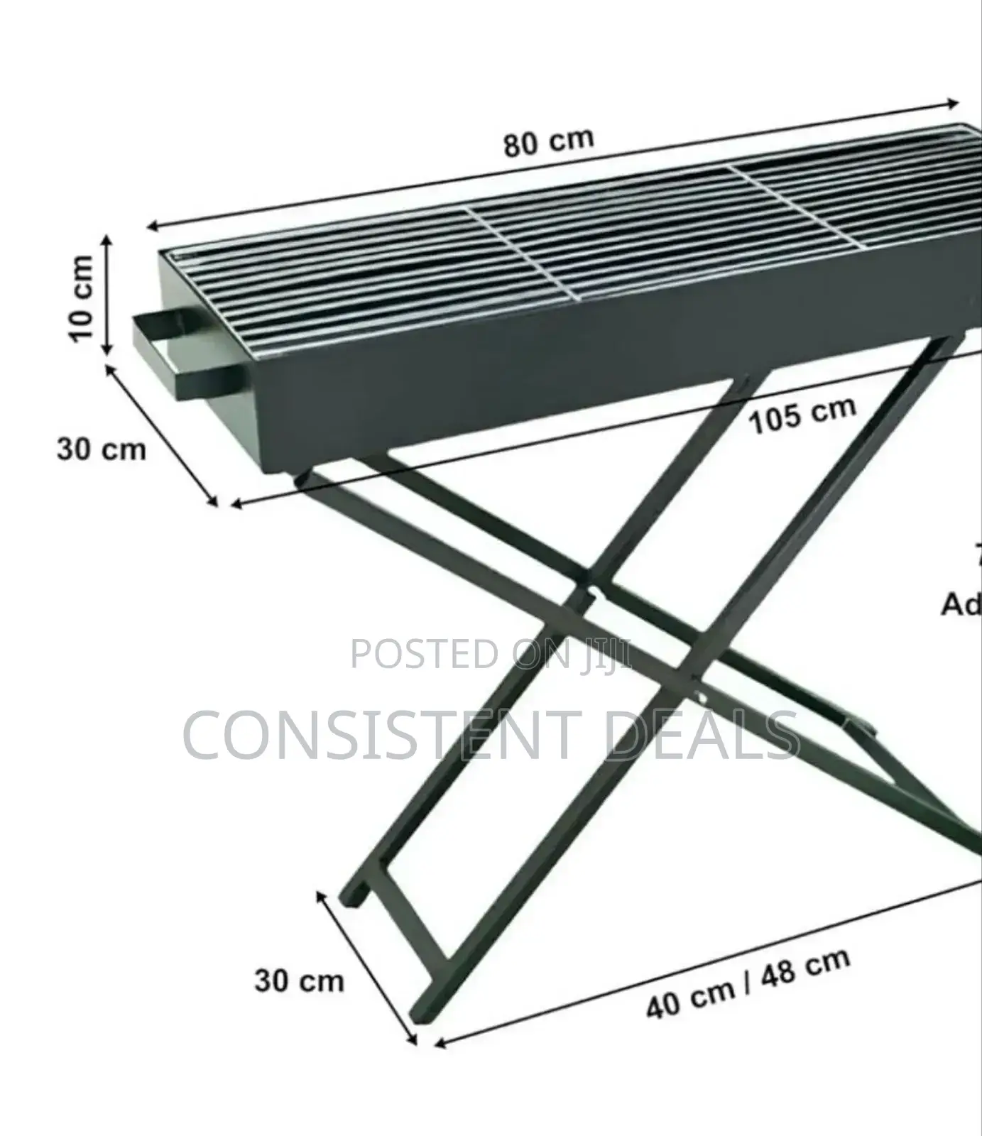 Foldable Outdoor Barbecue Grill