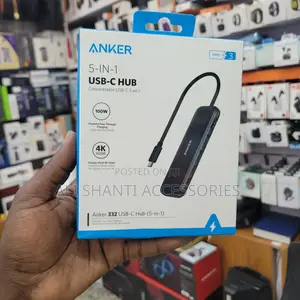 5 in 1 Anker Usb-C Hub Adapter