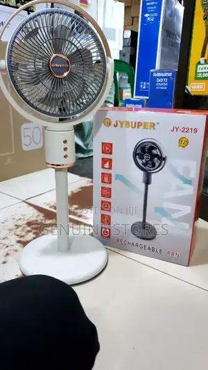 Jysuper Rechargeable Fan for Both Ac Dc