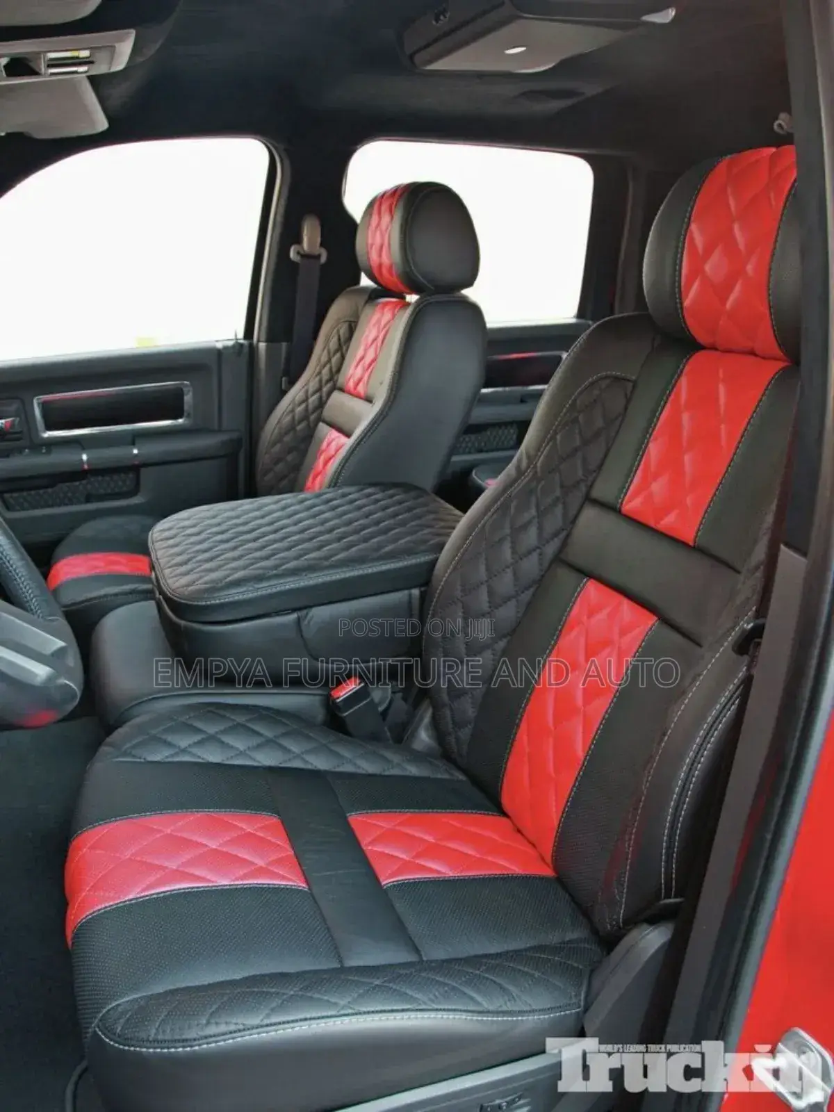 Miiidle Red Seat Covers