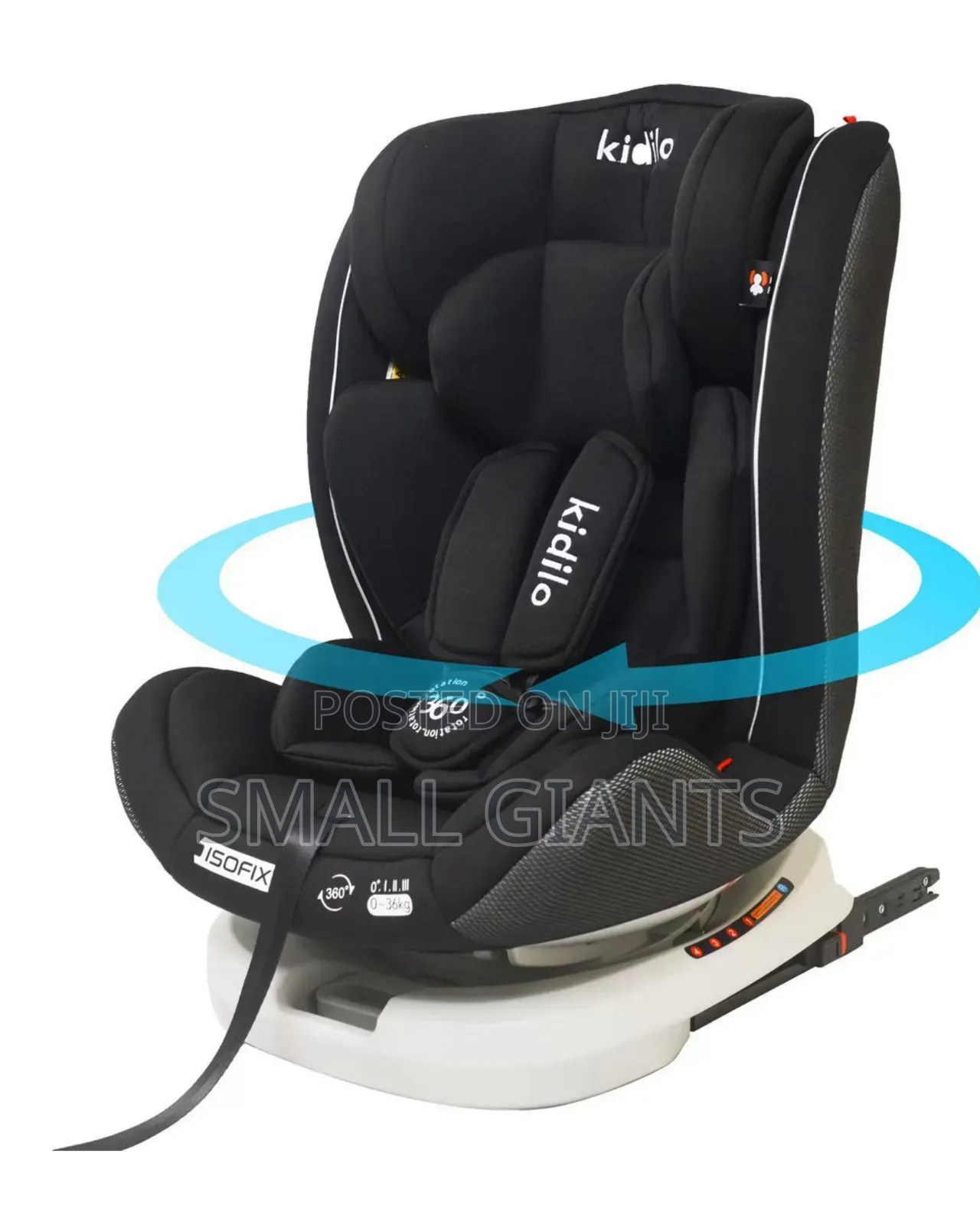 The Kidilo 360 Spin Isofix Baby Car Seat