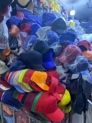 Quality Cotton Plain Caps All Colours