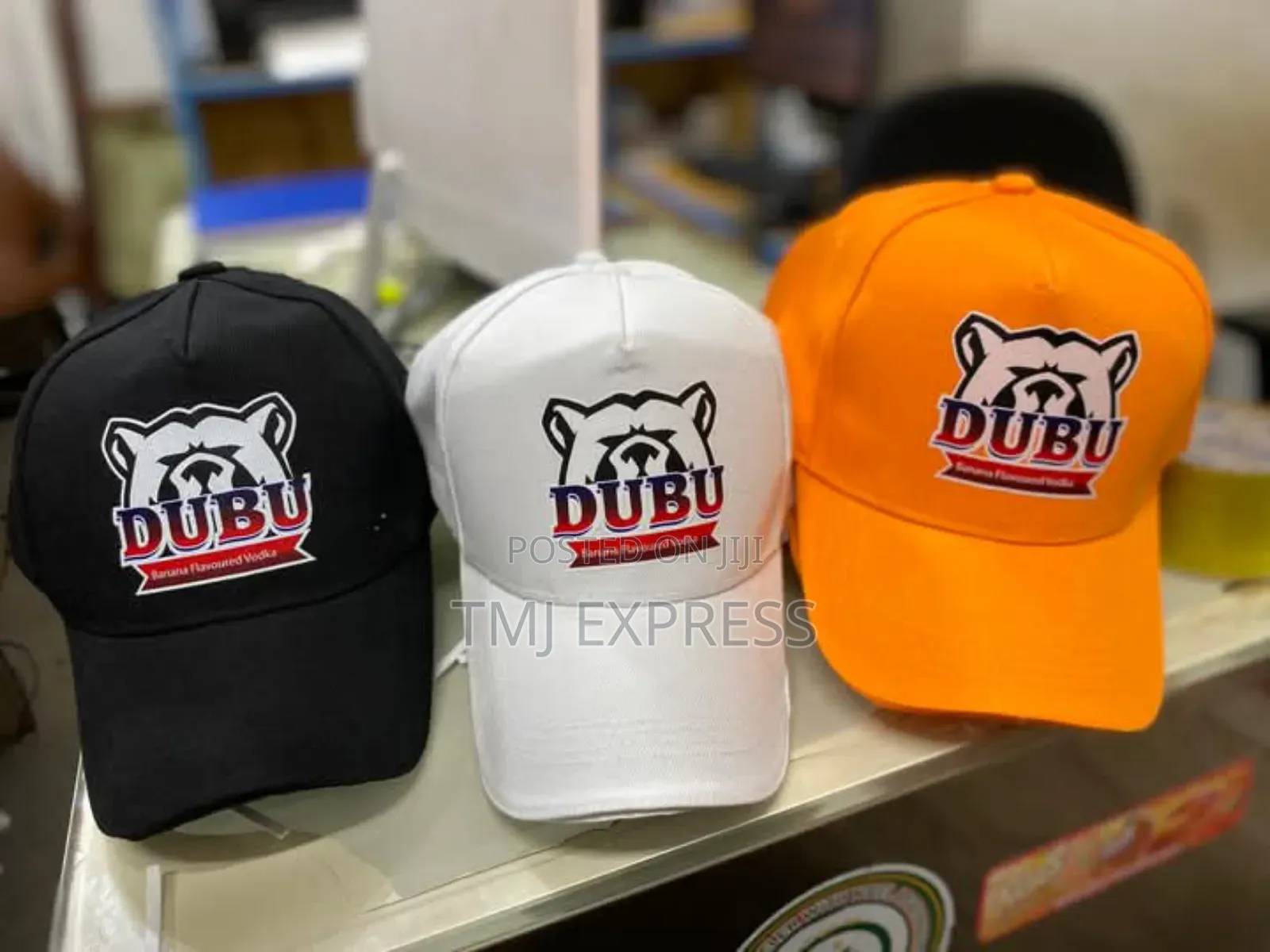 DTF Custom Branded Cotton Caps