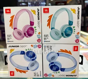 JBL Jr 320bt Wireless on-Ear Bluetooth Headphones for Kids
