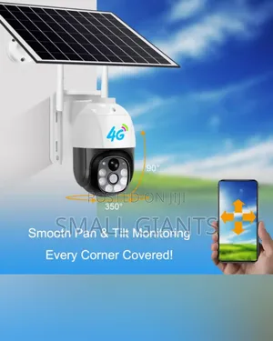 V380pro 4mp Full Colour Solar Panel Long-Range Outdoor Cam