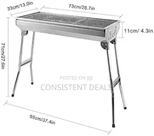 Portable Foldable Outdoor Barbecue Grill