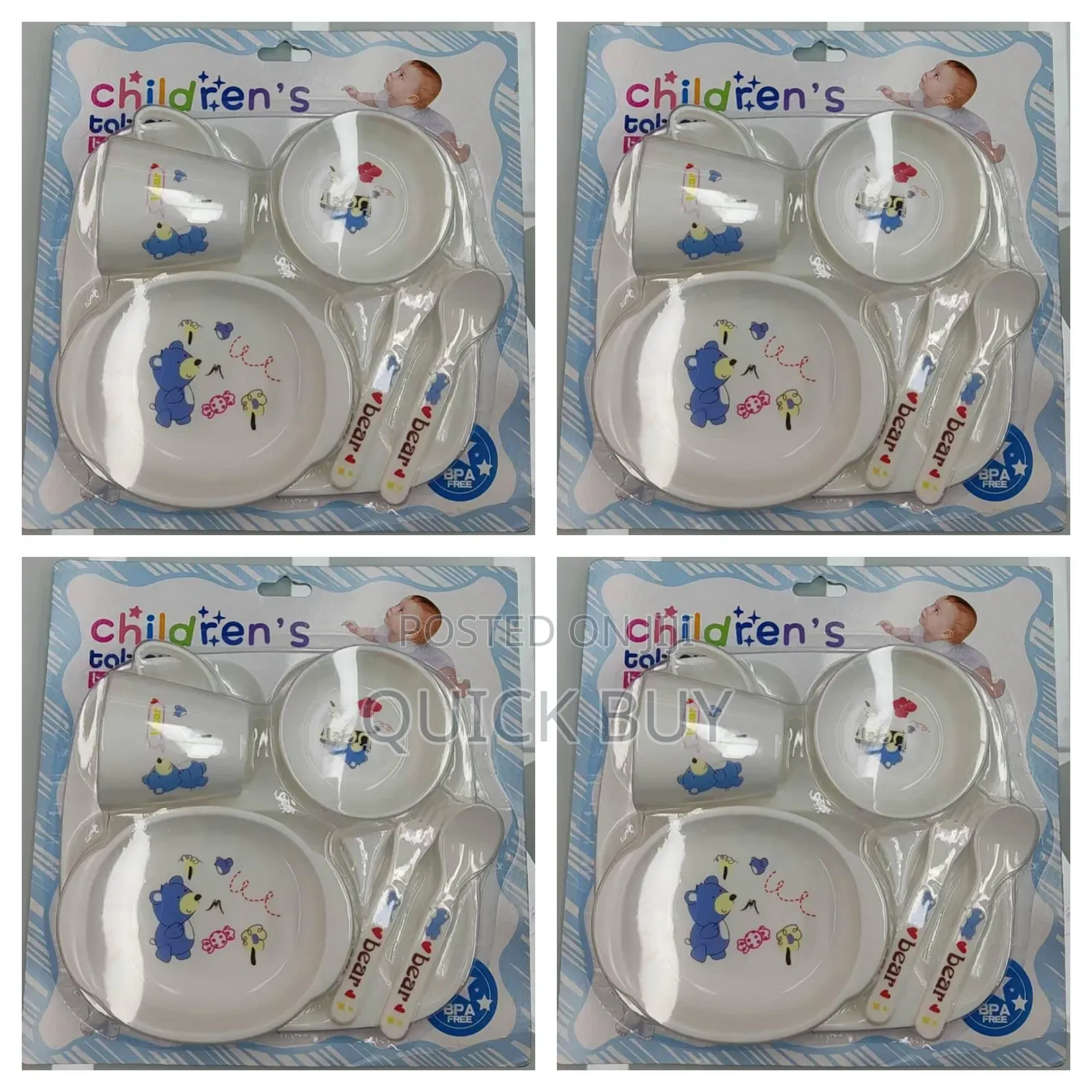 Standard Baby Tableware Set