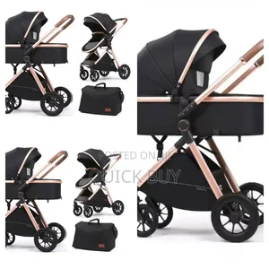Bassinet and Basket Stroller Foldable Pram Stroller