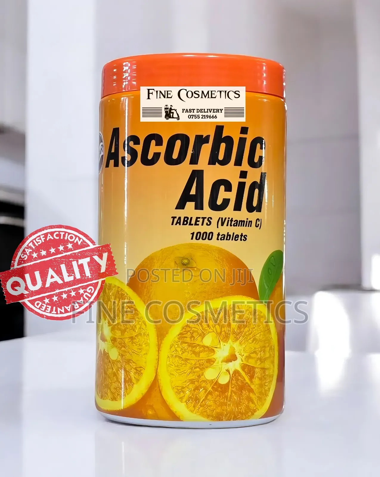 1000 Pills Ascorbic Vitamin C Beauty Booster Yummy Tablets