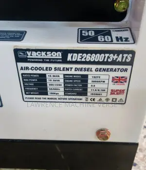 Silent Diesel Generator 10.5kva 3 Phase