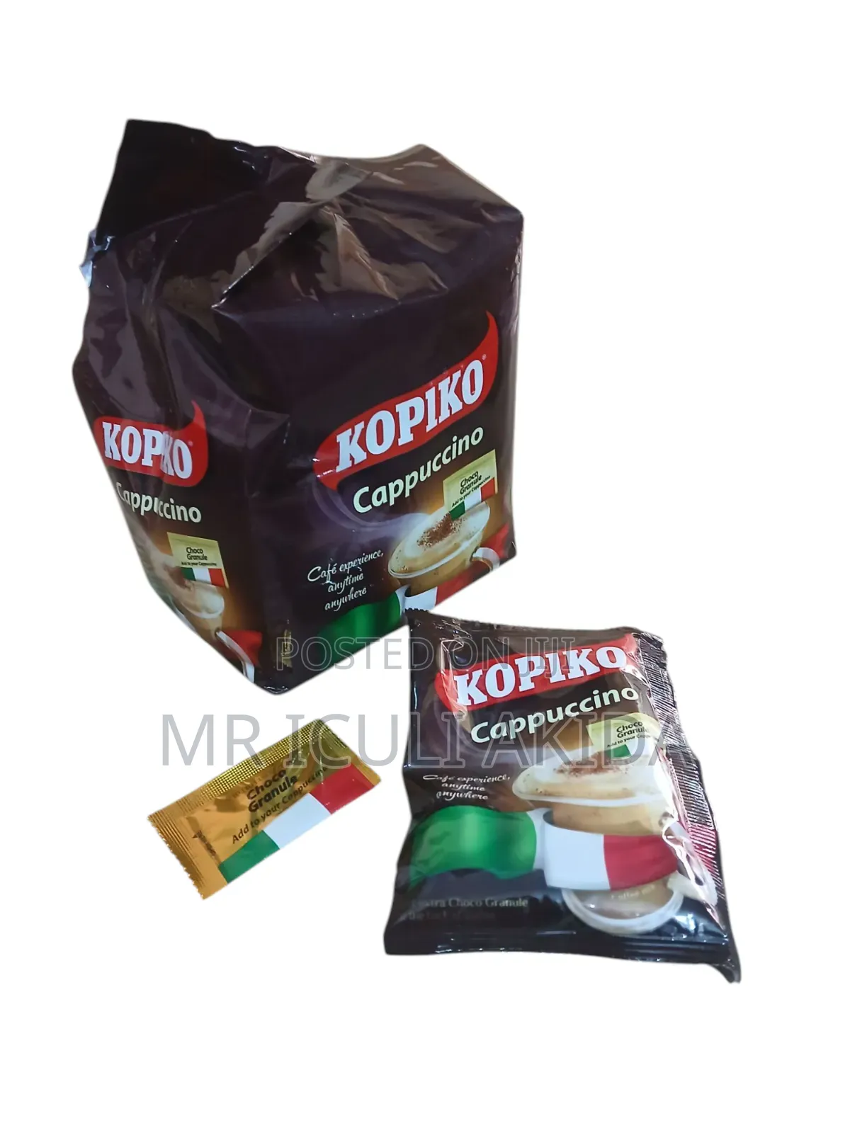 10pcks Kopiko Cappuccino Coffee Powder With Choco Granules